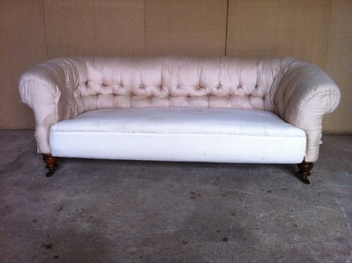 A Victorian Oak Chesterfield C 1880