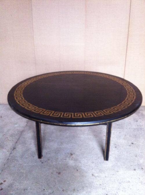 A Large Chinese Export Lacquer Centre Table C 1850
