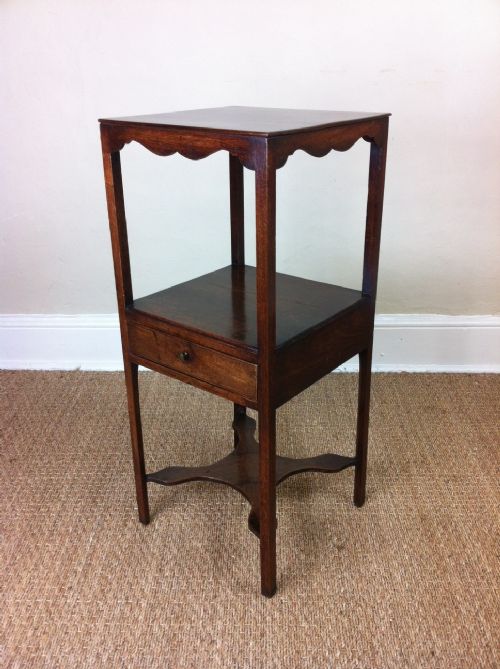A Georgian Mahogany Bedside Table C 1790