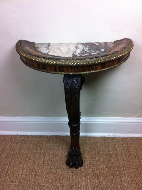A George IV Goncales Alves Console Table C 1825