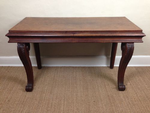 An Early Victorian Oak Console Table C 1840