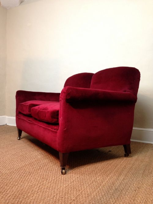 fig 1. An Edwardian 2 seater sofa c 1910 for re upholstery