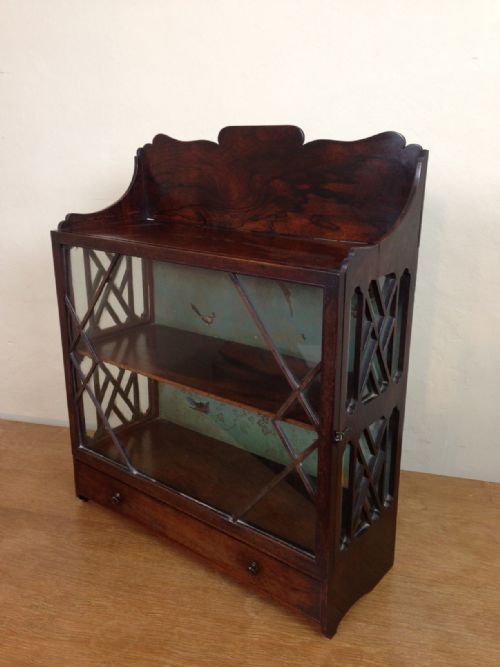 A Regency Rosewood Display Cabinet C 1810