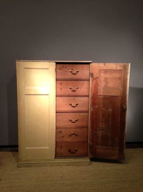 A West Country Painted Linen Chest C 1840