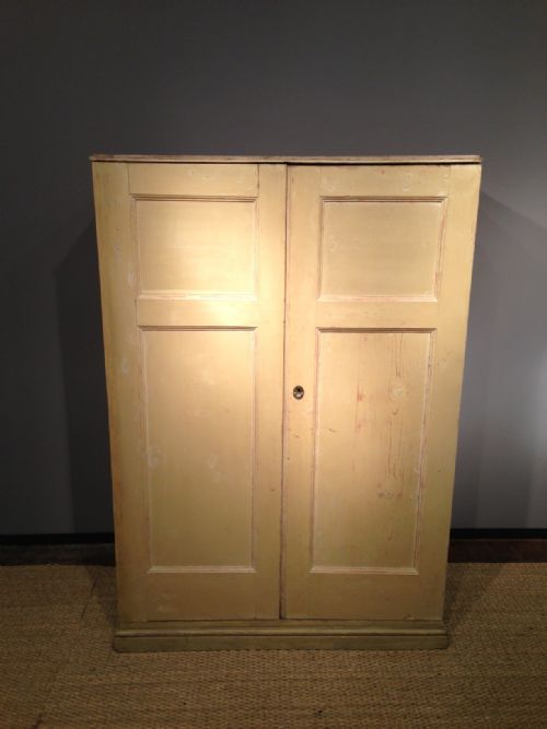 fig 1. A West Country painted linen chest c 1840