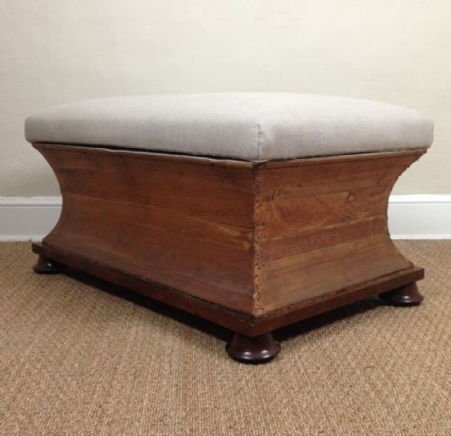 A Large Early Victorian Rosewood Ottoman C 1840