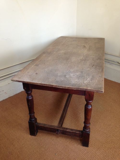 An Early Heals Oak Refectory Table C 1910