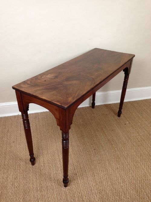 A Late Regency Mahogany Side Table C 1830