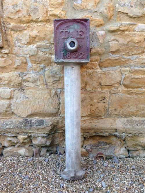 A William IV Lead Pipe Cistern Dated 1832