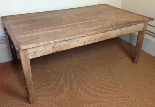 fig 1. A West Country pine farm table c 1870