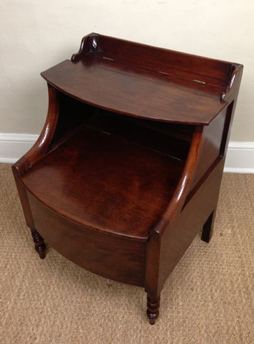 A George 111 Mahogany Bedside Table C 1810