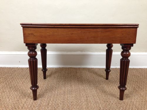 A George IV Mahogany Bidet Stool C 1825