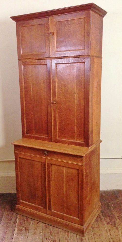 An Early Heals Oak 3 Tier Cabinet C 1910