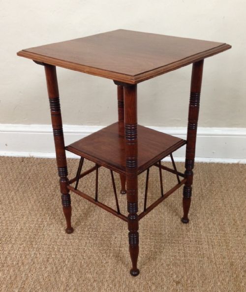 An Aesthetic Movement Walnut Table Designed by E W Godwin C 1880