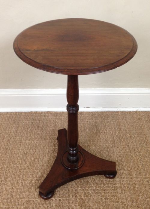 A Regency Rosewood Lamp Table C 1820