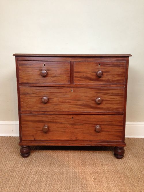 A Small William IV Mahogany Chest of Drawers C 1835