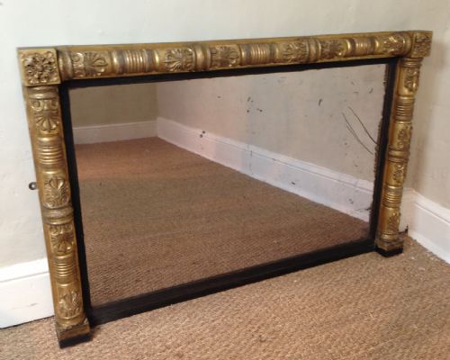 A George IV Gilt Overmantel Mirror C 1825