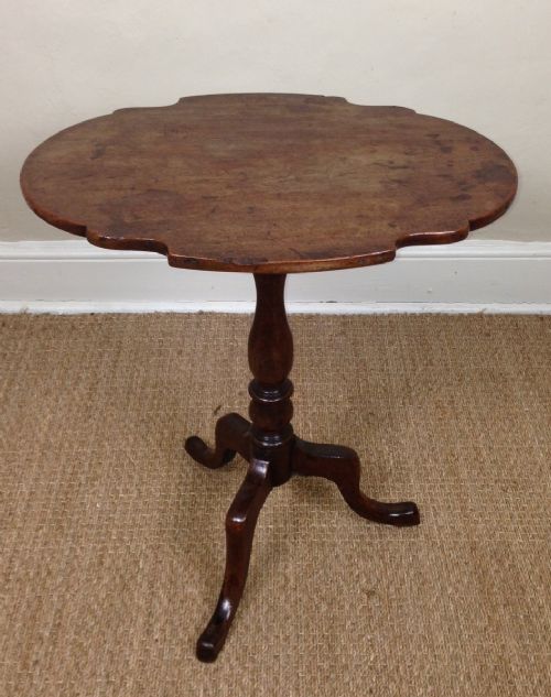 An Unusual George IV Mahogany Tripod Table C 1830