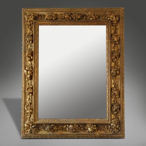 An Enormous English Gilt Baroque Style Mirror C 1840