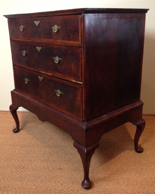 A George 1 Walnut Chest on Stand C 1725