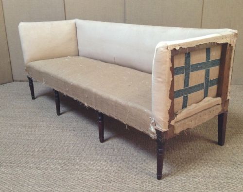 fig 1. A George 111 mahogany 8 legged sofa c 1800