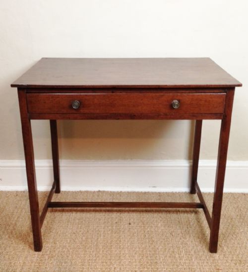 A George 111 Mahogany Side Table C 1800