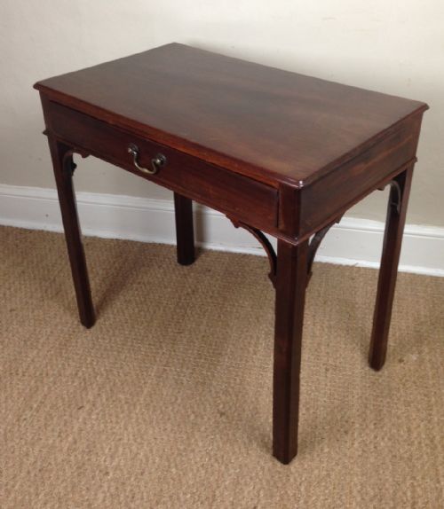 A George 111 Mahogany Side Table C 1770