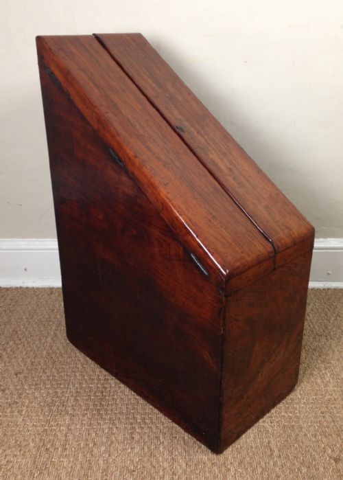 A Large Victorian Mahogany Folio Cabinet C 1870