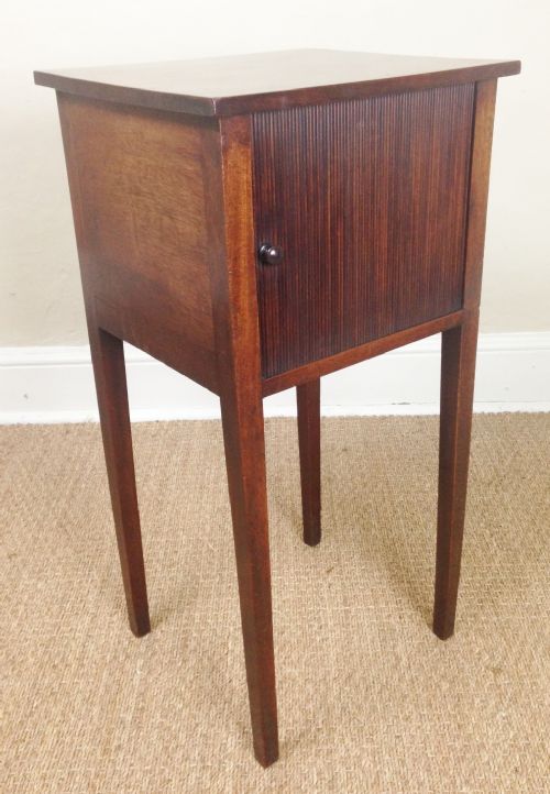A George 111 Mahogany Bedside Cupboard C 1790