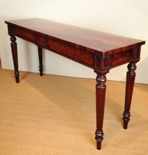 A Regency Mahogany Serving Table C 1820