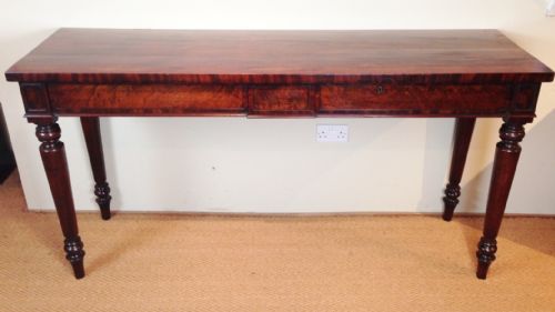 fig 1. A Regency mahogany serving table c 1820