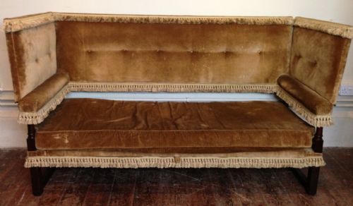A Late 19th C Country House Knole Sofa