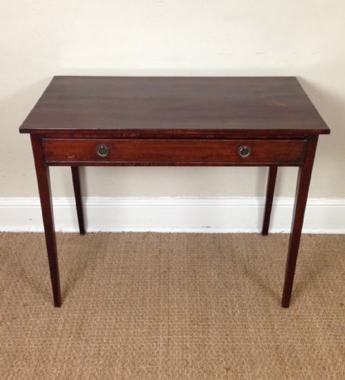 A Regency Mahogany Side Table C 1820