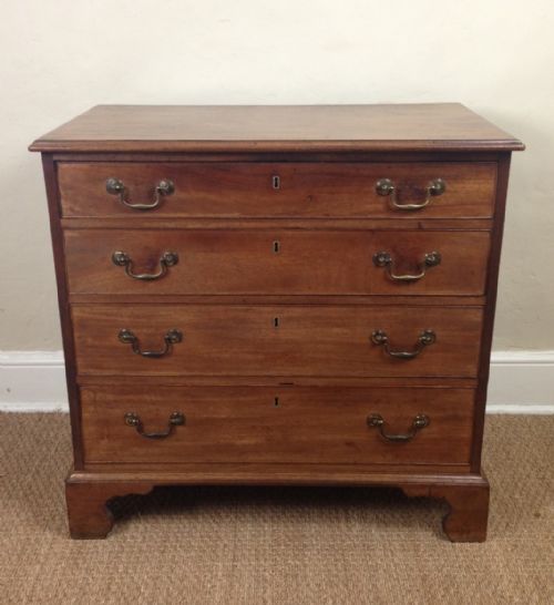 A Small George 111 Mahogany Chest of Drawers C 1780