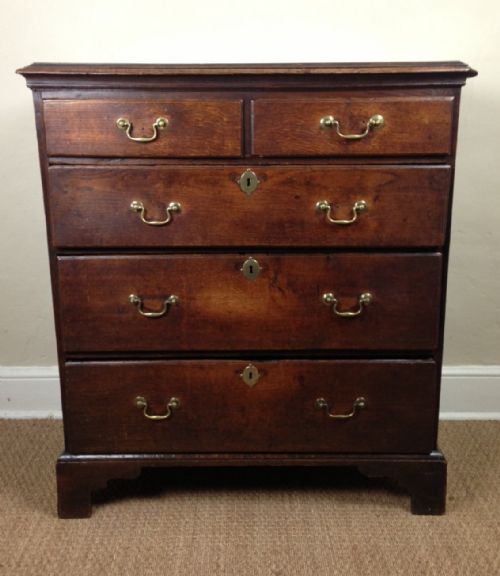 A Late George 111 Oak Chest of Drawers C 1800