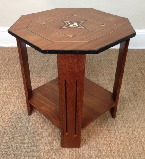An Anglo Indian Inlaid Octagonal Table C 1930
