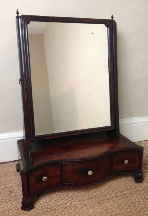 An Oversized Early George 111 Dressing Table Mirror C 1760