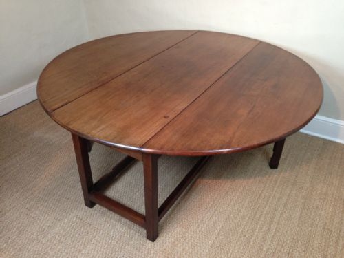 A Large George 111 Mahogany Irish Wake Table C 1800