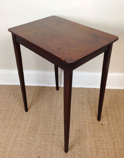A George 111 Mahogany Lamp Table C 1800