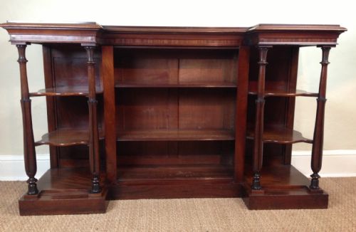 A William IV Mahogany Side Cabinet or Bookcase C 1835