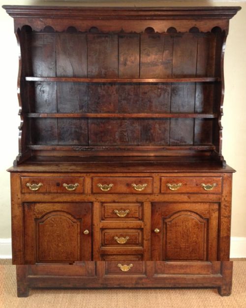 A George 11 Oak North Wales Dresser C 1730 in Great Original Condition