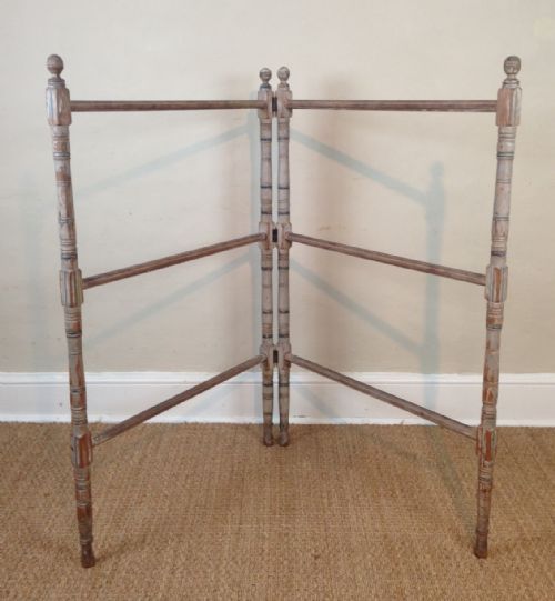 An Early 19th Century Country House Painted Towel Rail