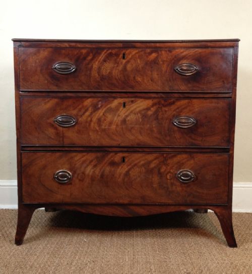 A Small Regency Mahogany Chest of Drawers C 1810