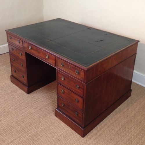 A George IV Mahogany Partners Desk C 1830