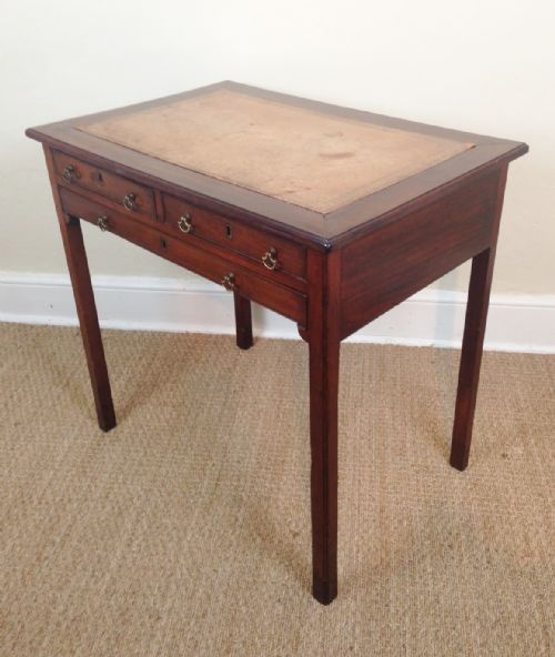 An Early George 111 Mahogany Writing Table C 1770