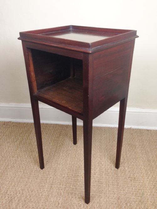 A George 111 Sheraton Period Mahogany Book Table C 1790