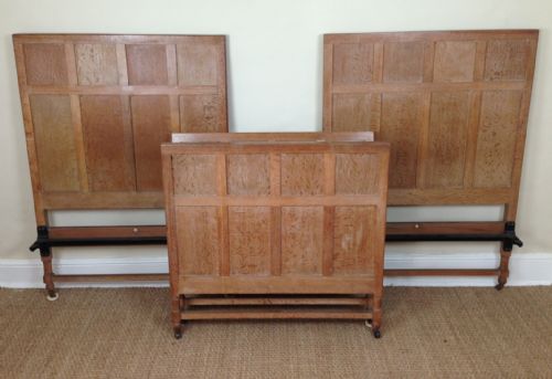 A Pair of Heals Oak Beds C 1930