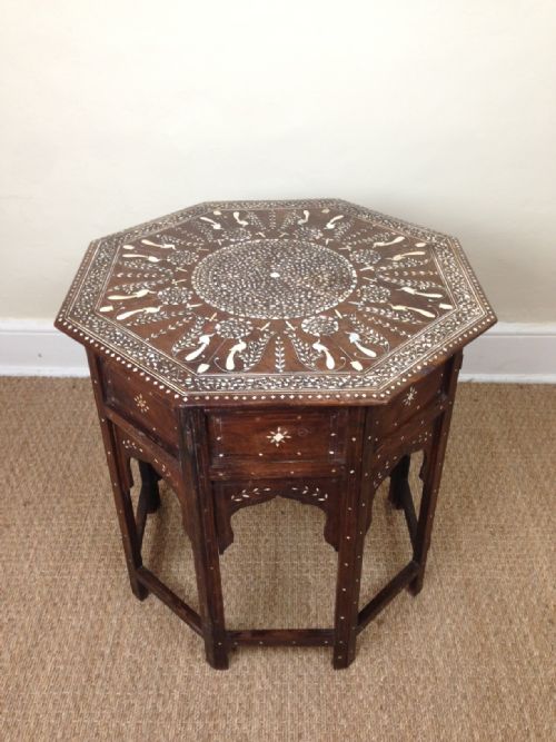 A Large Hoshiapur Table Northern India C 1880