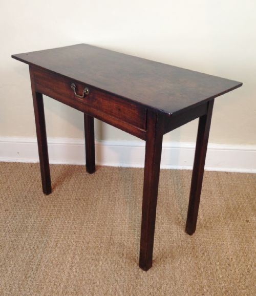 A George 111 Mahogany Side Table C 1780