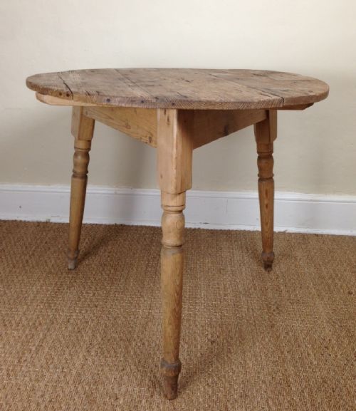A Mid 19th C Somerset Pine Cricket Table